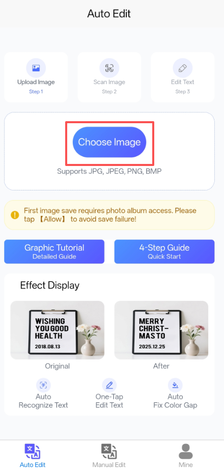 Preparation of the operating environment